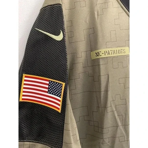 Nike NFL Cam Newton NE Patriots Salute to Service Jersey Men's X Large - Sewn - Picture 2 of 12
